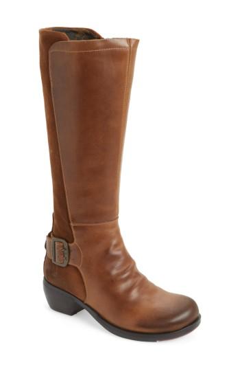 Women's Fly London Miss Boot .5-6us / 36eu - Brown