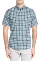Men's Maker & Company Regular Fit Check Twill Sport Shirt - Blue