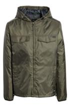 Men's Rvca Tracer Jacket - Green