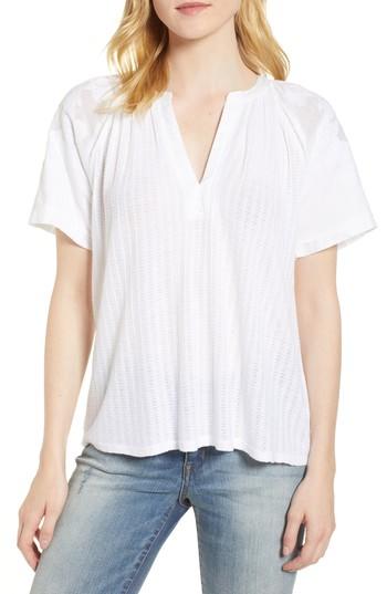 Women's Lucky Brand Floral Sleeve Top