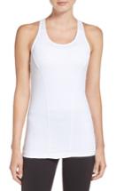 Women's Lole Central Tank With Sports Bra - White
