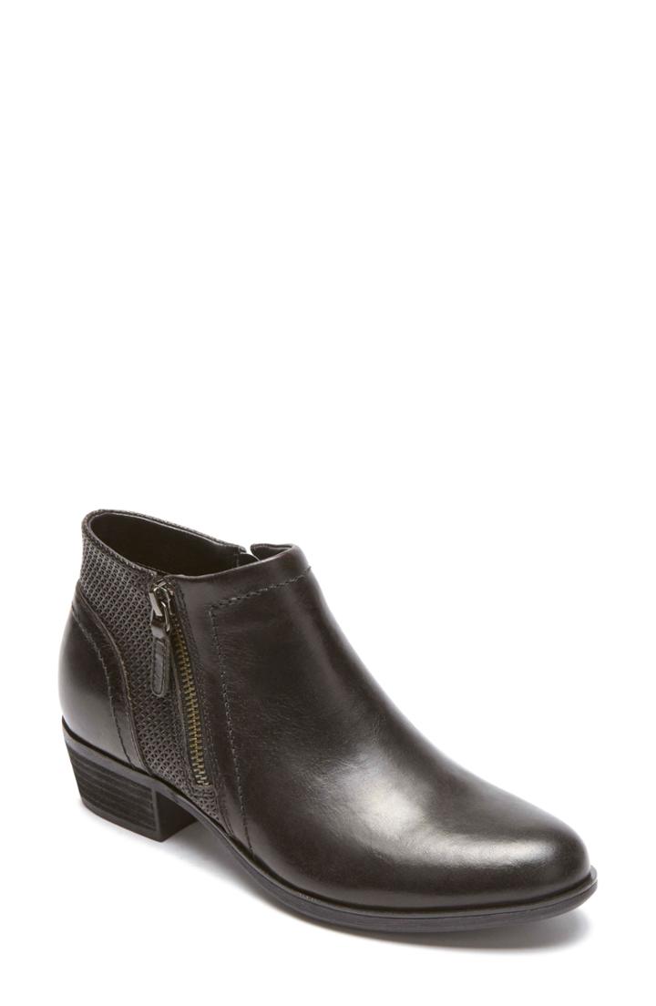 Women's Rockport Cobb Hill Oliana Bootie .5 N - Black
