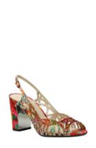 Women's J. Renee Tahira Embellished Cutout Sandal B - Red