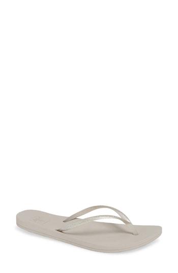 Women's Reef Escape Lux Metallic Flip Flop M - Metallic