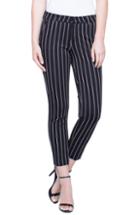 Women's Liverpool Double Stripe Pants - Black