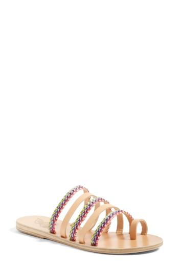 Women's Ancient Greek Sandals Niki Slide Sandal Eu - Beige
