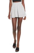 Women's The Fifth Label Crystal Nights Woven Shorts - Grey