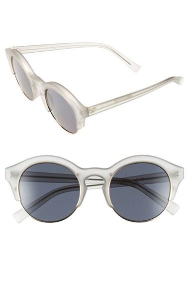 Women's Le Specs 'edition Five' 51mm Sunglasses - Matte Grey/ Gold