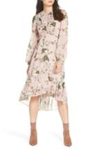 Women's Ever New Floral Print High/low Hem Dress - Pink