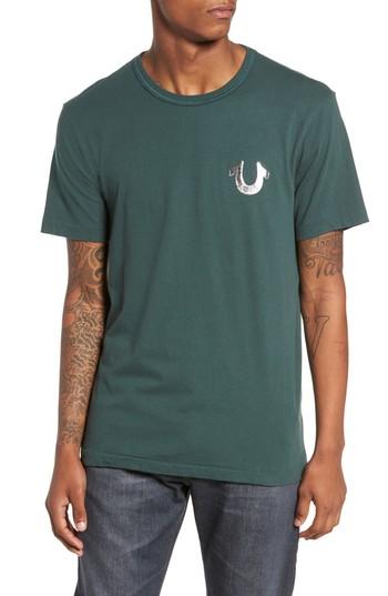 Men's True Religion Brand Jeans Core T-shirt - Green