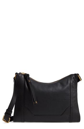 Frye Melissa Leather Crossbody Bag - Black