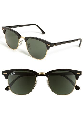 Ray-ban 'classic Clubmaster' 51mm Sunglasses
