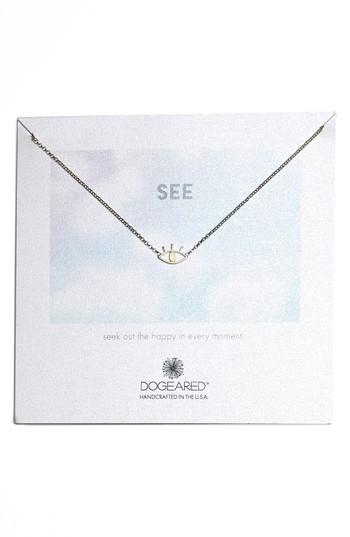 Women's Dogeared See Open Eye Necklace