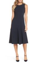 Women's Maggy London Asymmetrical Midi Dress (similar To 16w) - Red