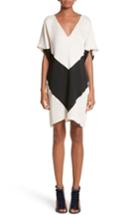 Women's Zero + Maria Cornejo Colorblock Dress - Ivory