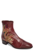 Men's Gucci Dragon Leather Boot