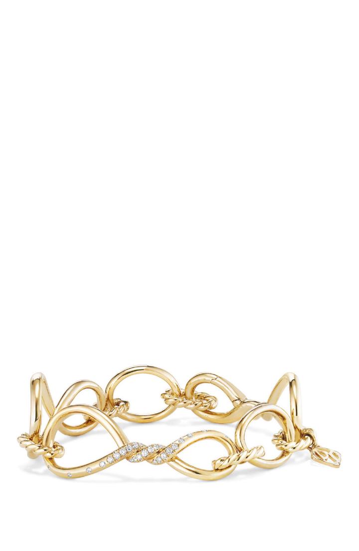 Women's David Yurman Continuance 18k Gold Chain Bracelet