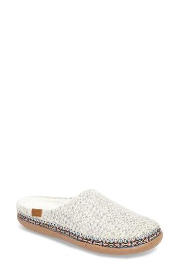 Women's Toms Ivy Wool Mule Slipper M - Beige