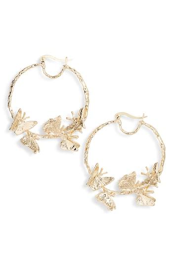 Women's Zhuu Flutter Hoop Earrings