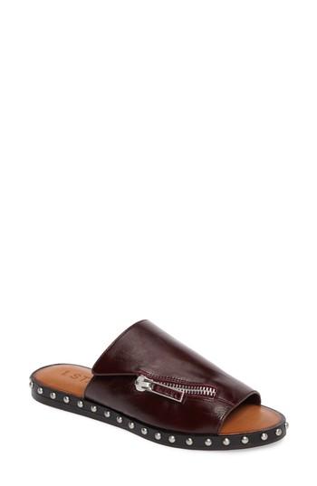 Women's 1.state Cadwyn Slide Sandal .5 M - Burgundy