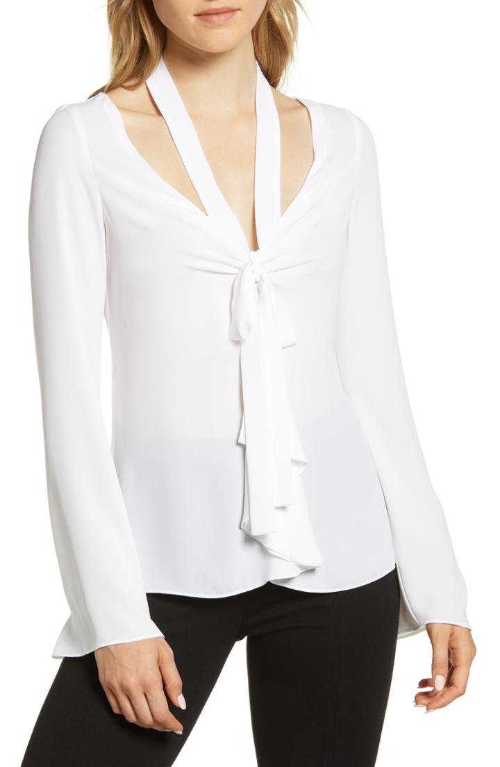 Women's Bailey 44 To The Bone Silk Top - Black