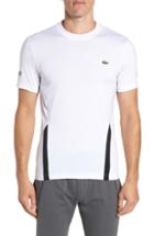 Men's Lacoste Regular Fit Novak Performance T-shirt (m) - White
