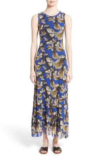 Women's Fuzzi Tulle Maxi Dress - Blue