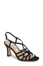 Women's Nina Amabel Crystal Embellished Sandal M - Black