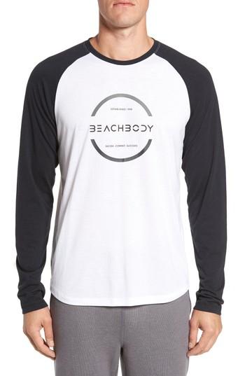 Men's Beachbody Go-to Infinity Long Sleeve T-shirt - White