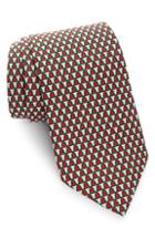 Men's Vineyard Vines Geo Trees Silk Tie