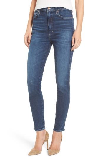 Women's Agolde Roxanne Super High Rise Skinny Jeans - Blue