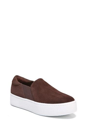 Women's Vince Warren Slip-on Sneaker .5 M - Brown