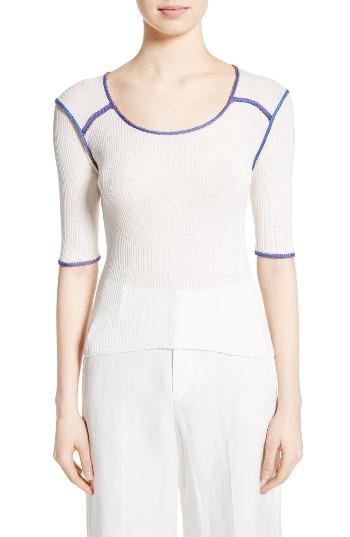 Women's Apiece Apart Sania Knit Cotton Top