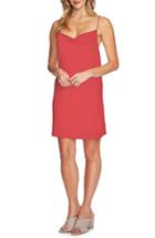 Women's 1.state Cowl Neck Slipdress, Size - Coral