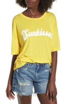 Women's Show Me Your Mumu Liam Graphic Tee - Yellow