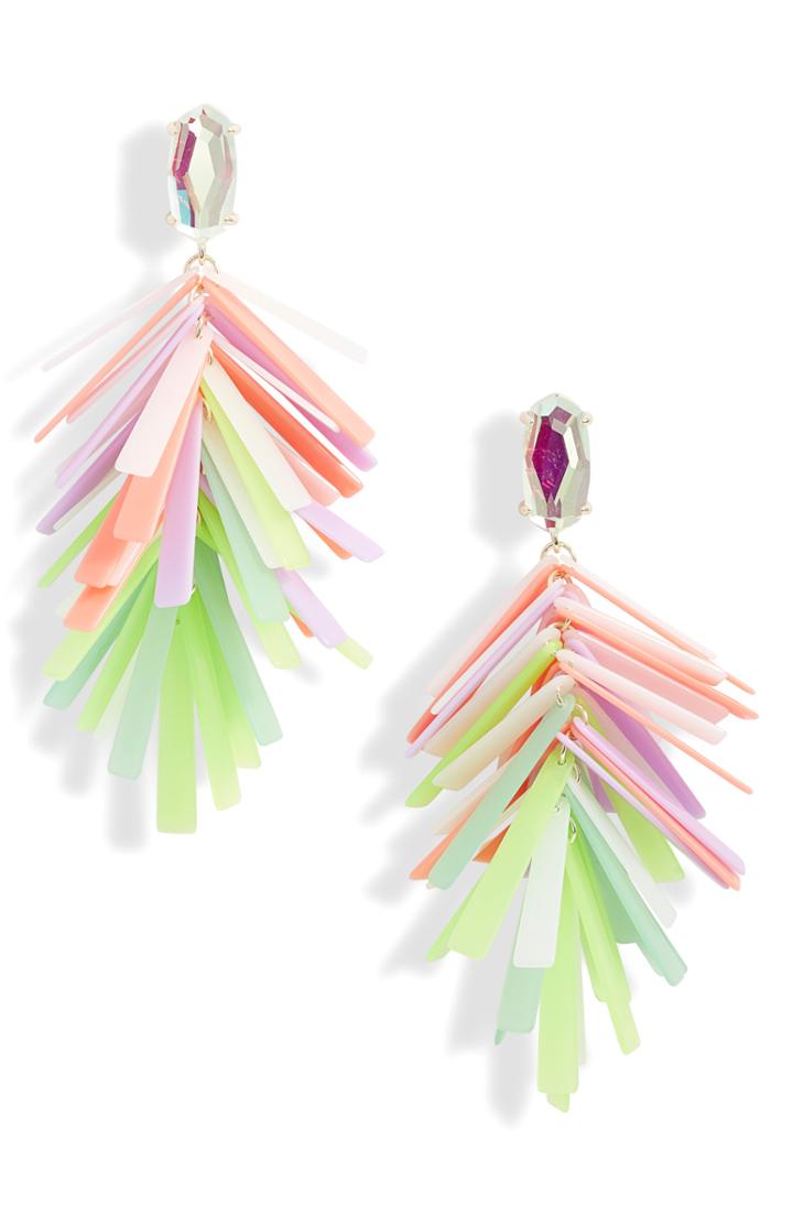 Women's Kendra Scott Jasper Fringe Drop Earrings