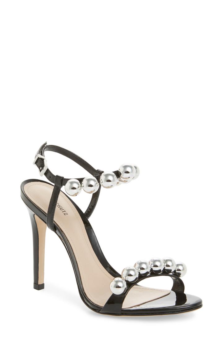 Women's Schutz Nellie Sandal .5 M - Black