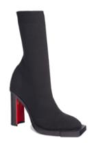 Women's Alexander Mcqueen Sock Bootie Us / 37eu - Black
