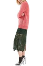Women's Topshop Lace Midi Skirt