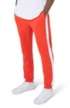 Men's Topman Side Tape Skinny Fit Jogger Pants - Red