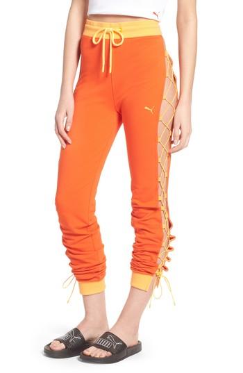 Women's Fenty Puma By Rihanna Laced Sweatpants - Red
