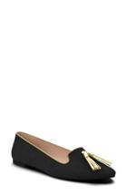 Women's Shoes Of Prey Smoking Slipper A - Black