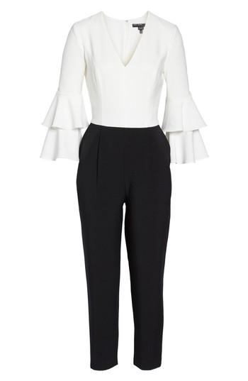 Women's Maggy London Colorblock Jumpsuit - Ivory