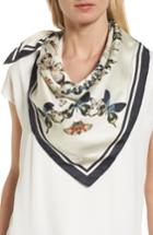 Women's Ted Baker London Butterfly Kaleidoscope Square Silk Scarf