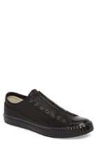 Men's John Varvatos Star Usa Bootleg Laceless Low Top Sneaker M - Black