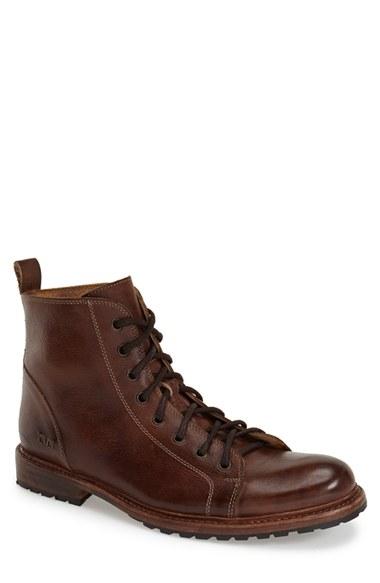 Men's Bed Stu 'bowen' Plain Toe Boot .5 M - Brown