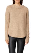 Women's Habitual Austyn Curved Hem Cashmere Sweater