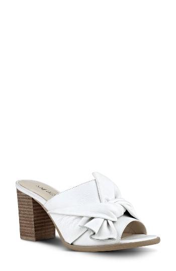 Women's Nine West Byron Mule .5 M - White