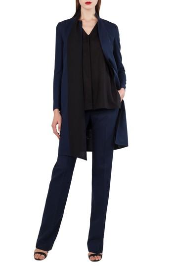 Women's Akris Reversible Stretch Wool & Silk Coat