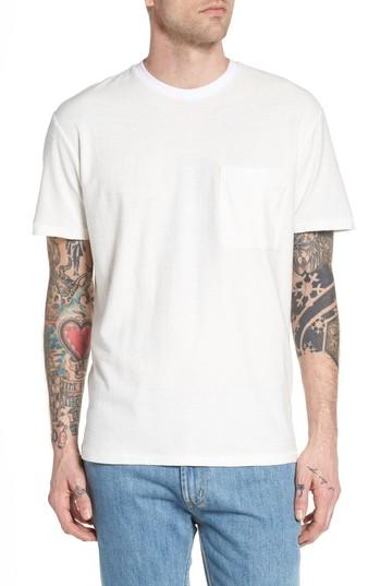 Men's Treasure & Bond Nep Cotton Pocket T-shirt - Ivory